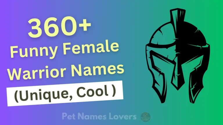 Funny Female Warrior Names