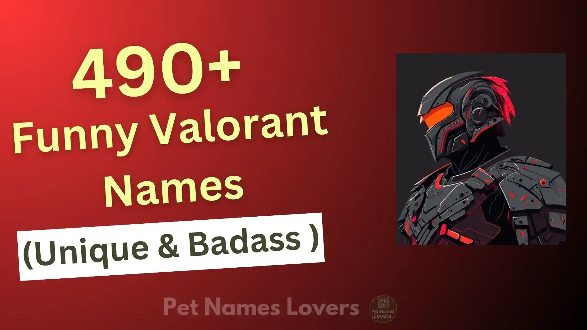 Funny Valorant Names