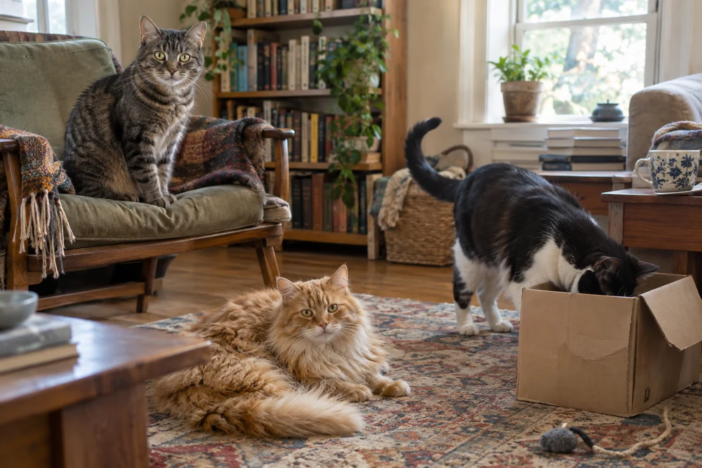 Unique cat names inspired by different cat personalities